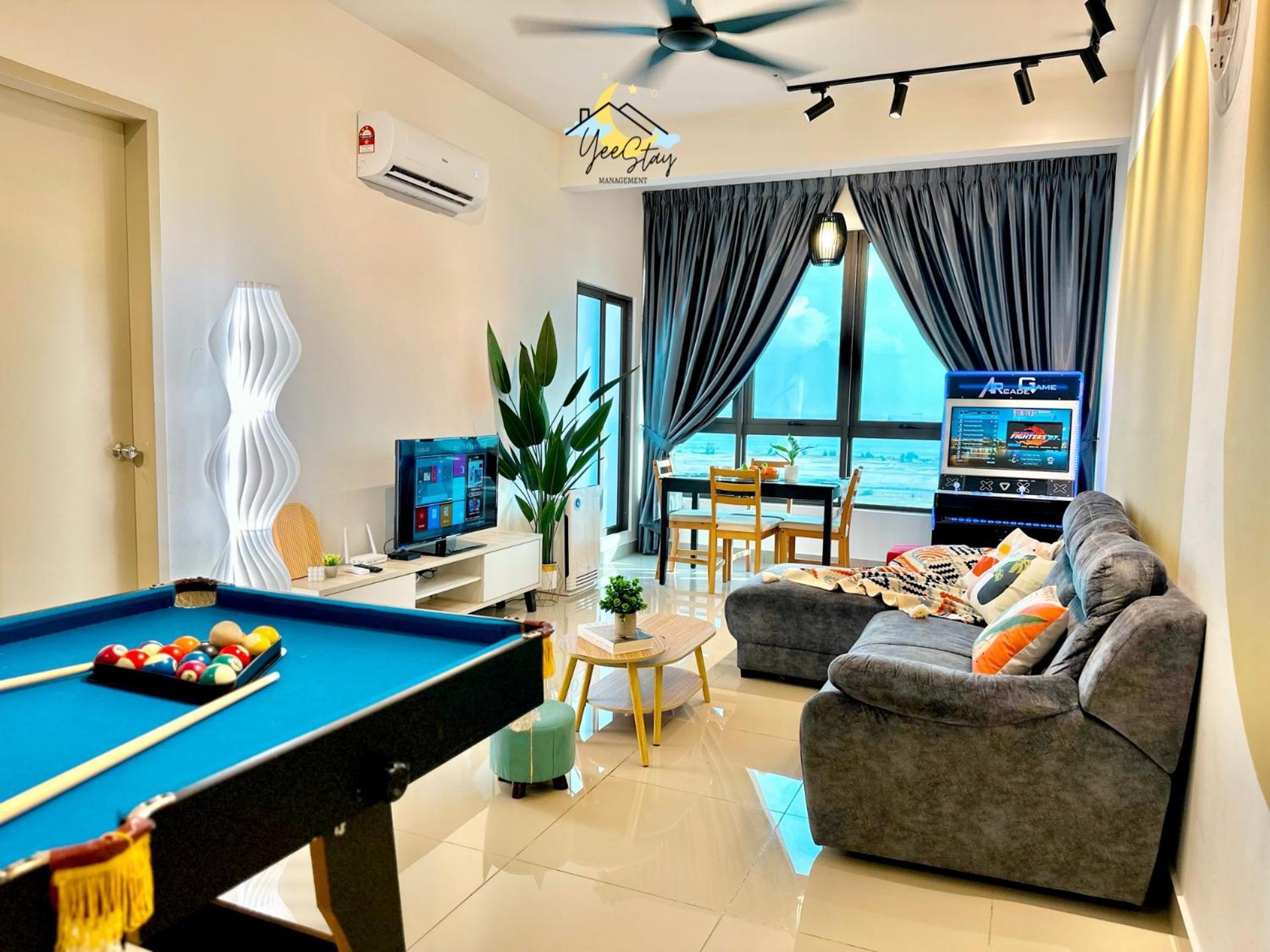 Seaview Poolview Cityview Baliresidence Video Game 5Minjonker Malacca Bagian luar foto
