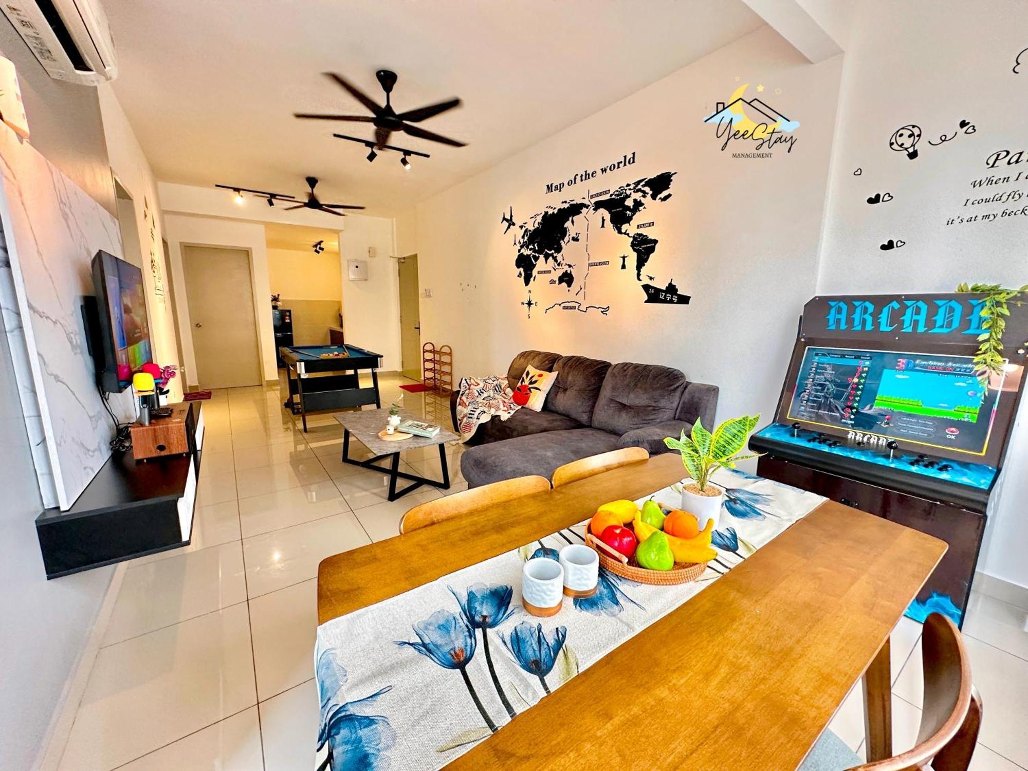 Seaview Poolview Cityview Baliresidence Video Game 5Minjonker Malacca Bagian luar foto