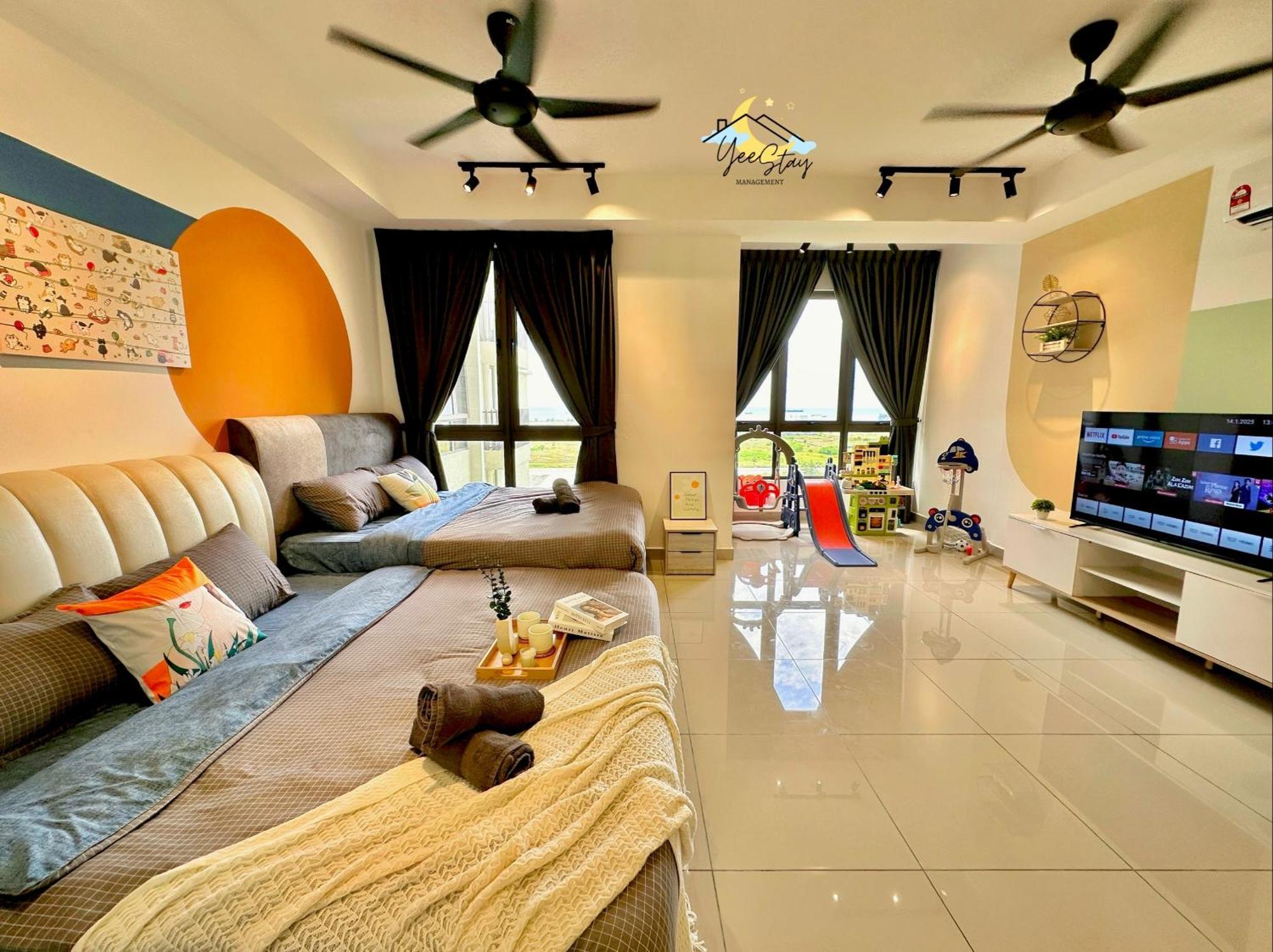 Seaview Poolview Cityview Baliresidence Video Game 5Minjonker Malacca Bagian luar foto